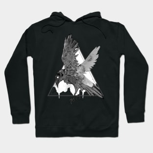 Black crow Hoodie